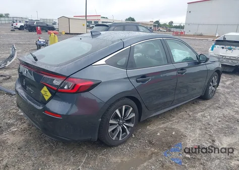2023 Honda Civic Ex-L /Ex-L W/O Bsi from USA, damaged, VIN 19XFL1H76PE003334